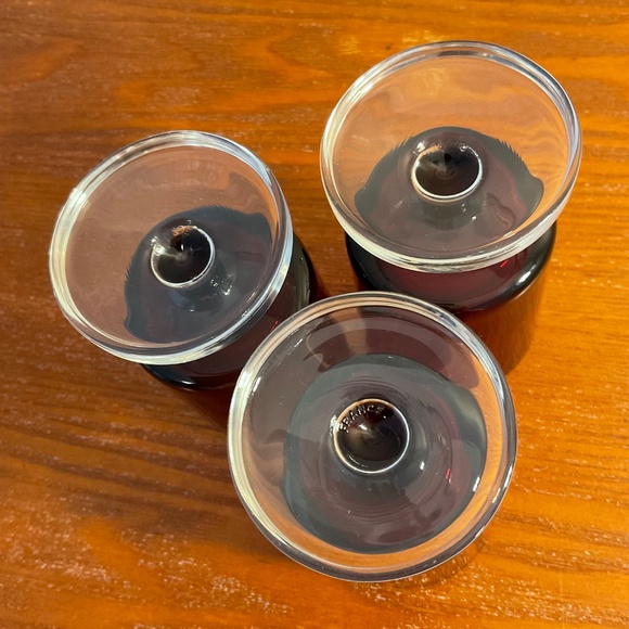 Vintage Luminarc Cavalier Ruby Red 4 oz Glassware 4” - Made in France - Picture 8 of 16